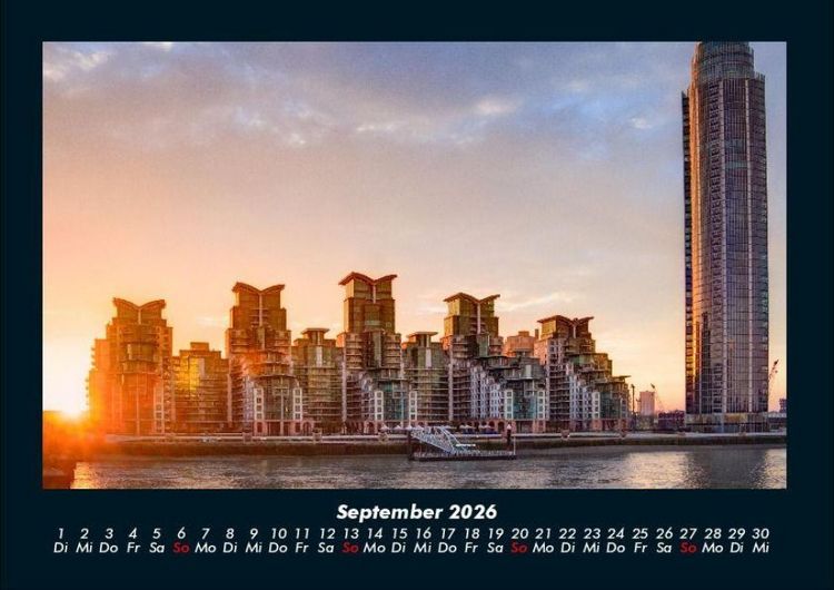 Produktbild: London 2026 Fotokalender DIN A4