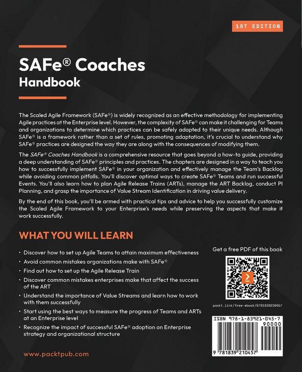 Produktbild: SAFe&reg; Coaches Handbook