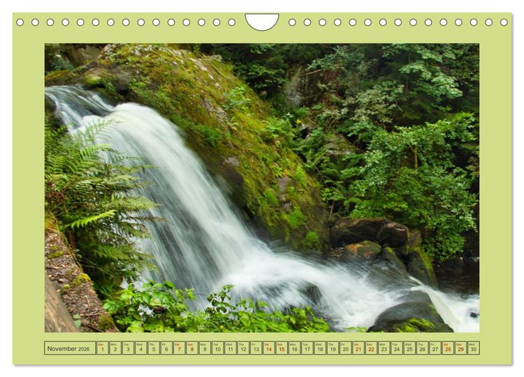 Produktbild: Wonderful Black Forest (Wall Calendar 2026 DIN A4 landscape), CALVENDO 12 Month Wall Calendar
