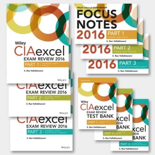 Produktbild: Vallabhaneni, S: Wiley CIAexcel Exam Review 2016: Complete P
