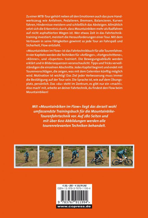 Produktbild: Mountainbiken im Flow - Fahrtechnik-Training f&uuml;r Tourenfahrer