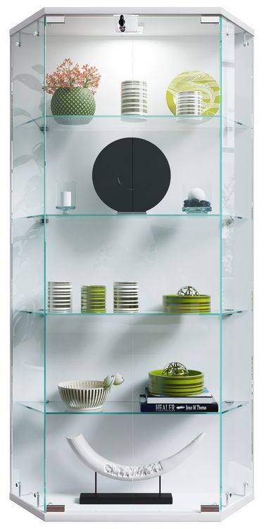Produktbild: Wandvitrine H&auml;ngevitrine Glasvitrine Benila L