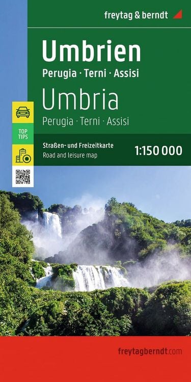Produktbild: freytag & berndt Stra&szlig;enkarte Umbrien 1:150.000