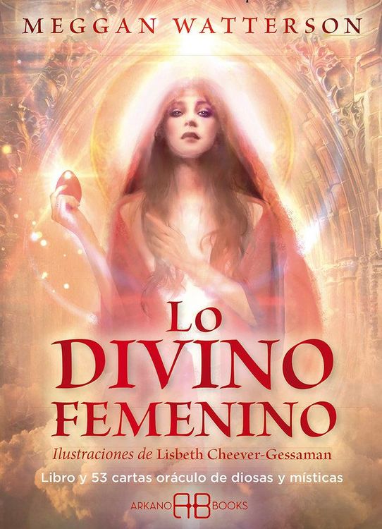 Produktbild: Lo divino femenino : libro y 53 cartas or&aacute;culo de diosas y m&iacute;sticas