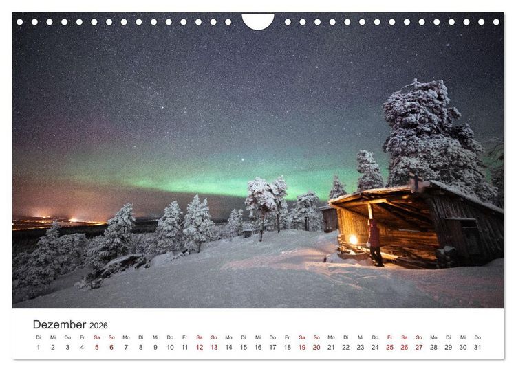 Produktbild: Finnland - Das bezaubernde Land im Norden. (Wandkalender 2026 DIN A4 quer), CALVENDO Monatskalender