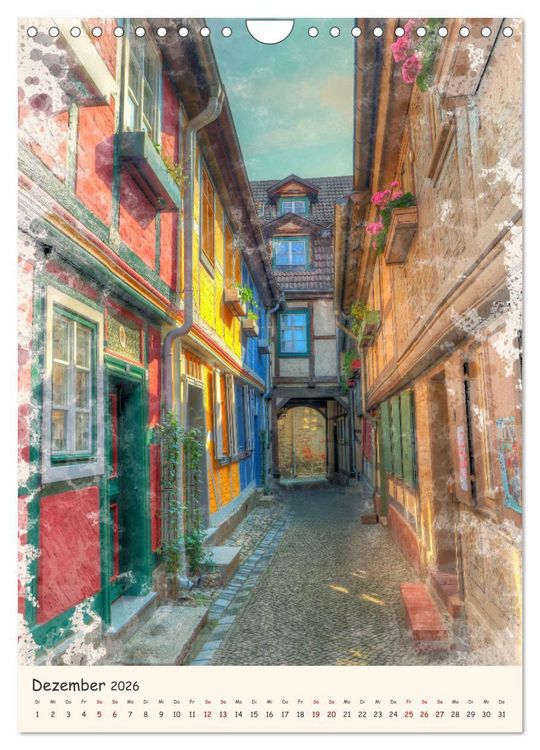 Produktbild: Quedlinburg - unsere Stadt (Wandkalender 2026 DIN A4 hoch), CALVENDO Monatskalender