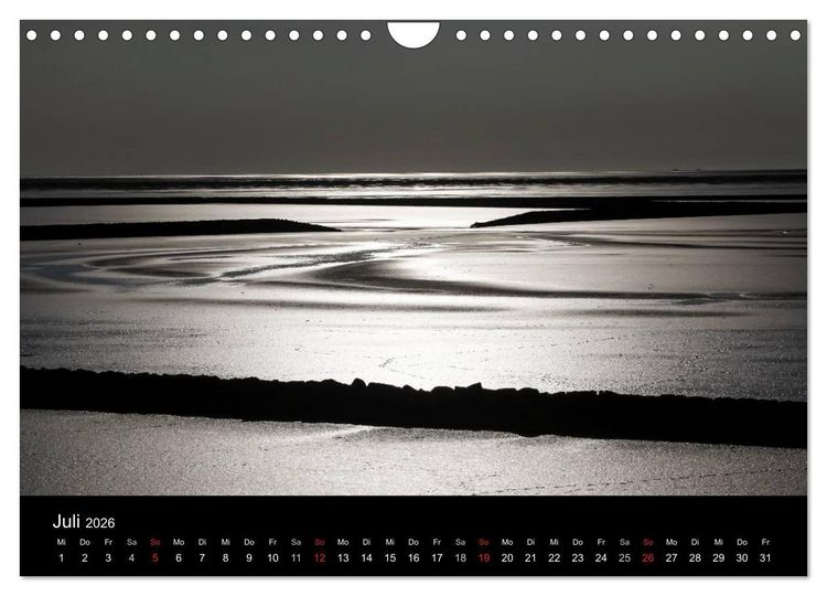 Produktbild: Wattenmeer (Wandkalender 2026 DIN A4 quer), CALVENDO Monatskalender