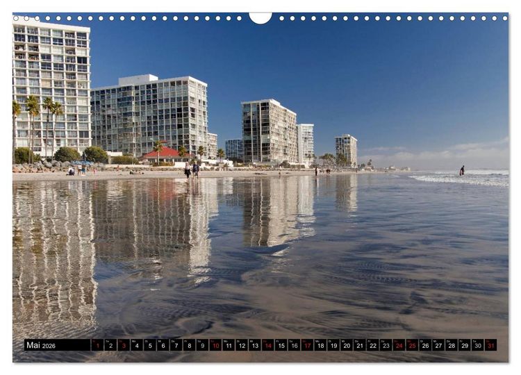 Produktbild: San Diego (Wandkalender 2026 DIN A3 quer), CALVENDO Monatskalender