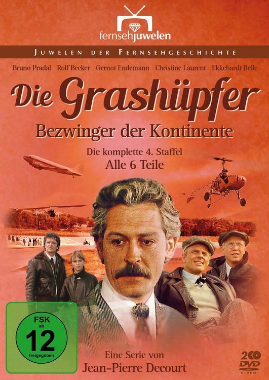 Produktbild: Die Grash&uuml;pfer - Bezwinger der Kontinente - Staffel 4 (Fernsehjuwelen) [2 DVDs]