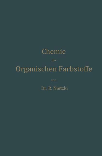 Produktbild: Chemie der Organischen Farbstoffe