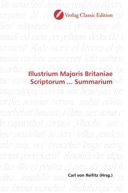 Produktbild: Illustrium Majoris Britaniae Scriptorum ... Summarium