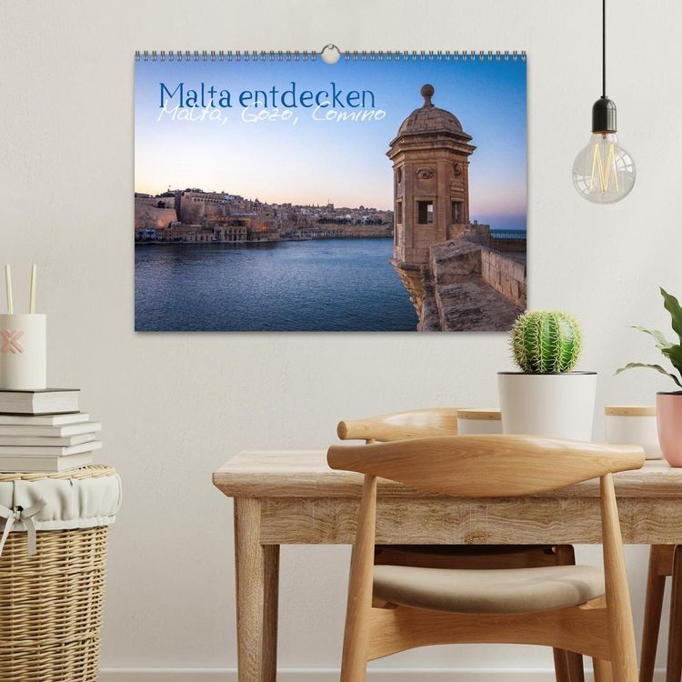 Produktbild: Malta entdecken Malta, Gozo, Comino (Wandkalender 2027 DIN A3 quer), CALVENDO Monatskalender