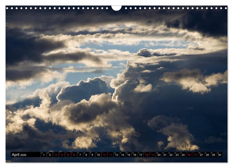 Produktbild: Faszination Wolken (Wandkalender 2026 DIN A3 quer), CALVENDO Monatskalender