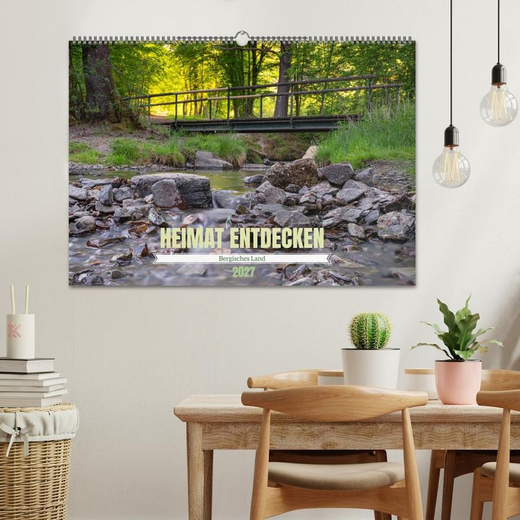 Produktbild: Heimat Entdecken: Bergisches Land (Wandkalender 2027 DIN A2 quer), CALVENDO Monatskalender