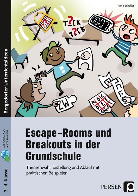 Produktbild: Escape-Rooms und Breakouts in der Grundschule