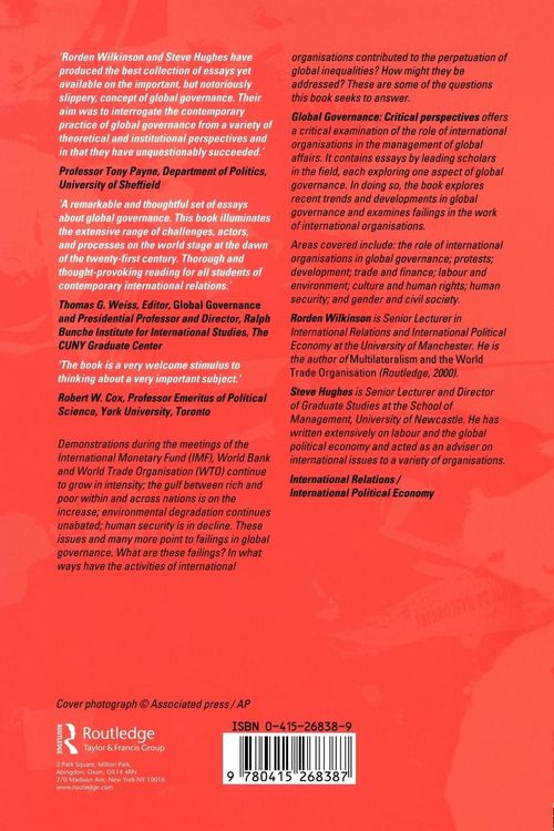 Produktbild: Global Governance