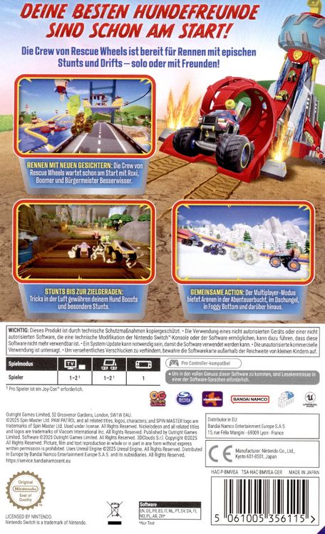 Produktbild: Paw Patrol - Rescue Wheels: Meisterschaft