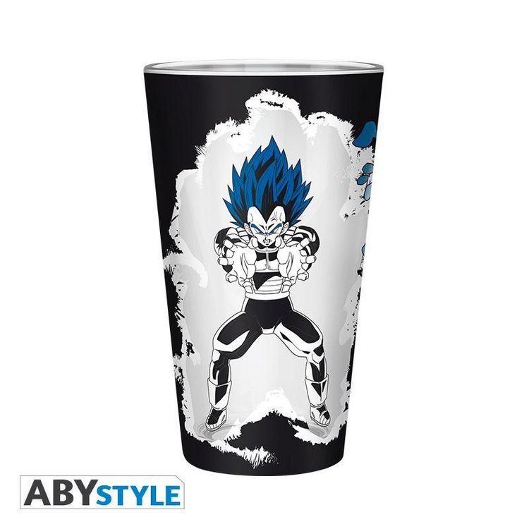 Produktbild: DRAGON BALL SUPER - Premium Large Glass -400ml- Goku/Vegeta - box