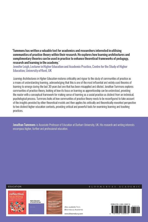 Produktbild: Learning Architectures in Higher Education
