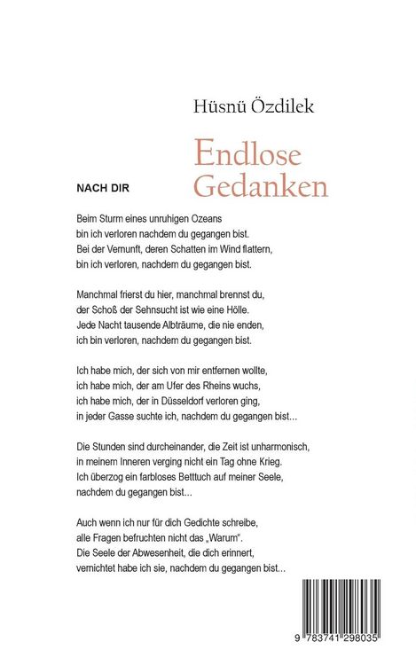 Produktbild: Endlose Gedanken
