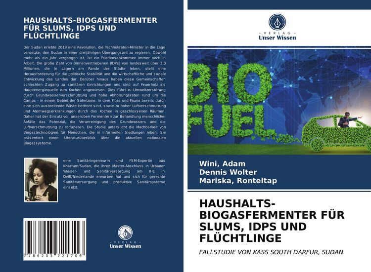 Produktbild: Haushalts-Biogasfermenter f&uuml;r Slums, Idps und Fl&uuml;chtlinge
