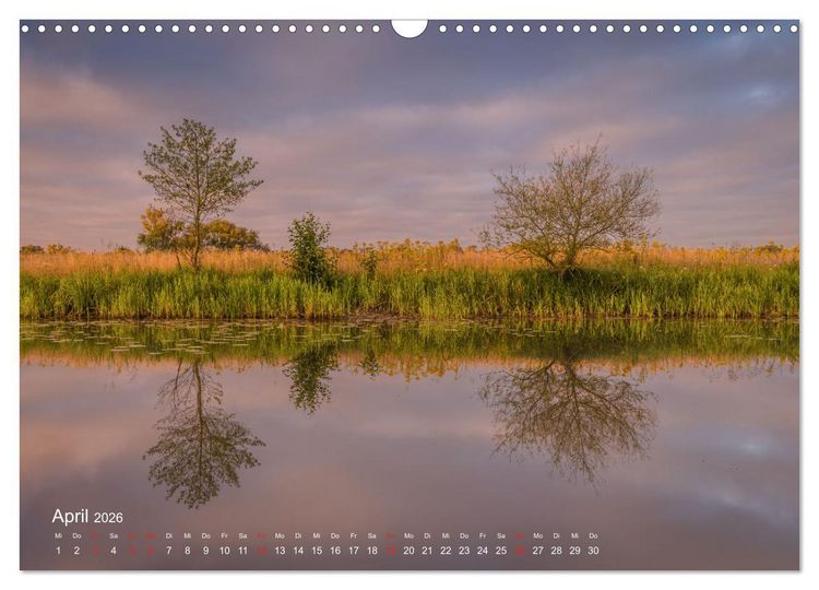 Produktbild: Deutschland Blicke in die Natur (Wandkalender 2026 DIN A3 quer), CALVENDO Monatskalender