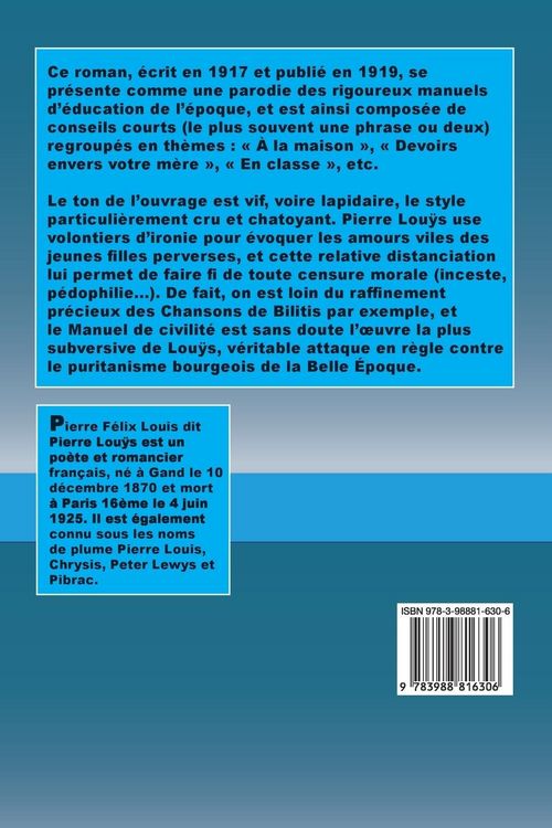 Produktbild: Manuel de civilit&eacute; pour les petites filles &agrave; l'usage des maisons d'&eacute;ducation