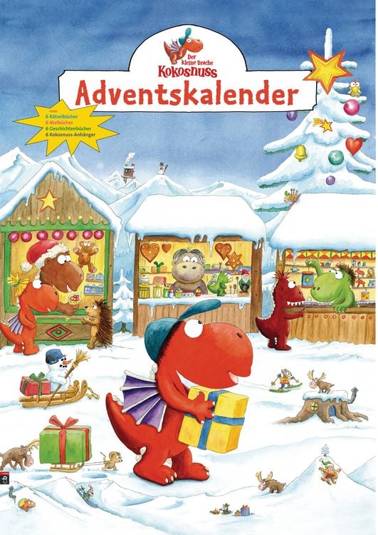 Produktbild: Der kleine Drache Kokosnuss Adventskalender 2