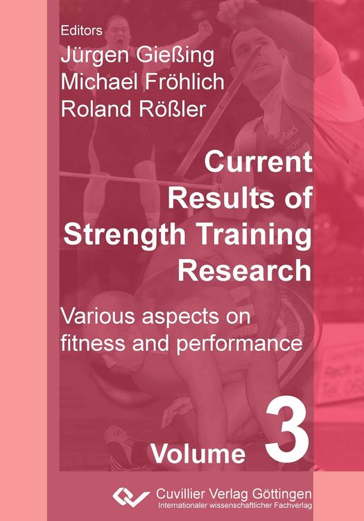 Produktbild: Current Results of Strength Training Research. Various aspects on fitness and performance
