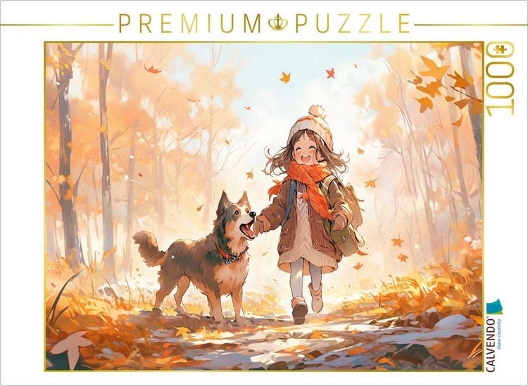 Produktbild: CALVENDO Puzzle Ein Motiv aus dem Kalender Der M&auml;dchen-Kalender | 1000 Teile Lege-Gr&ouml;&szlig;e 64x48cm Foto-Puzzle f&uuml;r gl&uuml;ckliche Stunden