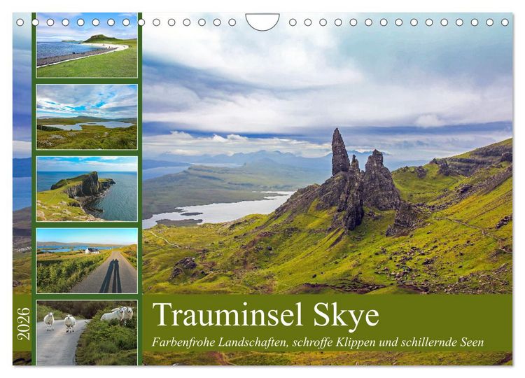 Produktbild: Trauminsel Skye (Wandkalender 2026 DIN A4 quer), CALVENDO Monatskalender