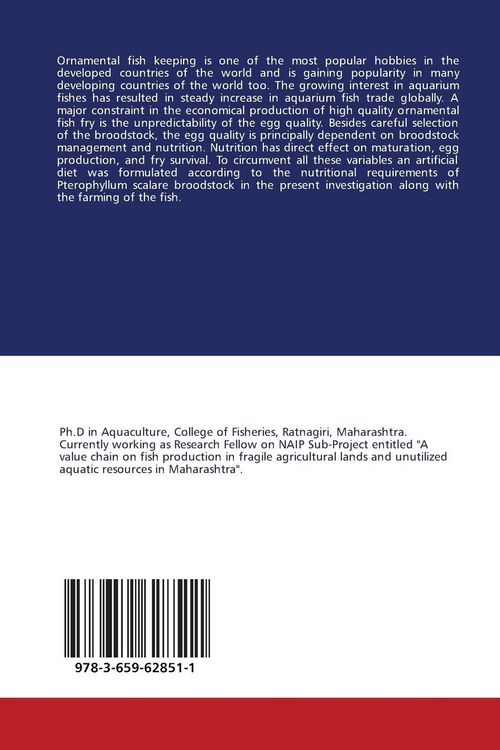 Produktbild: Angelfish Nutrition, Reproduction and Farming