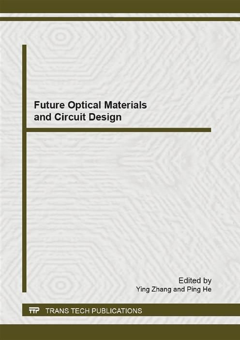 Produktbild: Future Optical Materials and Circuit Design