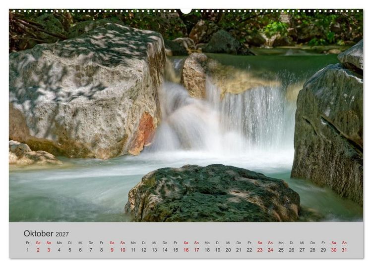 Produktbild: Wasser Europas (hochwertiger Premium Wandkalender 2027 DIN A2 quer), Kunstdruck in Hochglanz