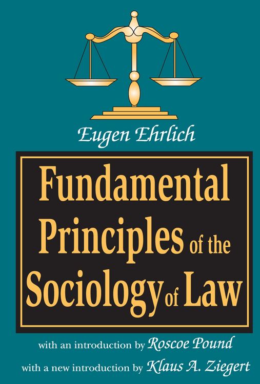 Produktbild: Fundamental Principles of the Sociology of Law