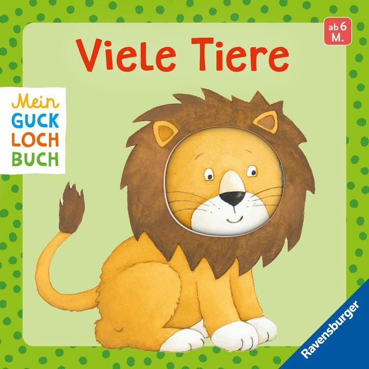 Produktbild: Mein Gucklochbuch: Viele Tiere