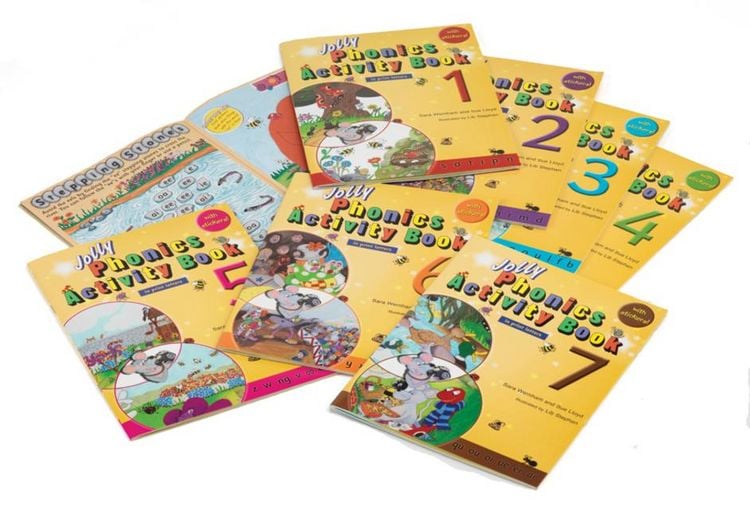 Produktbild: Jolly Phonics Activity Books 1-7