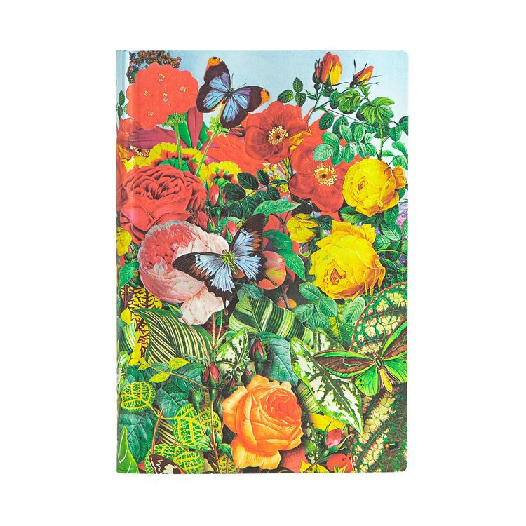 Produktbild: Softcover Notizbuch Schmetterlingsgarten, Mini, Liniert