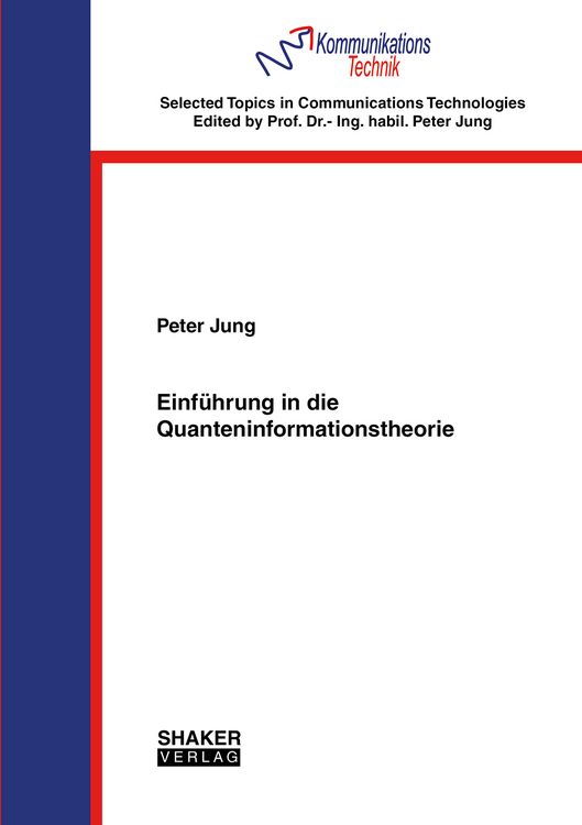 Produktbild: Einf&uuml;hrung in die Quanteninformationstheorie