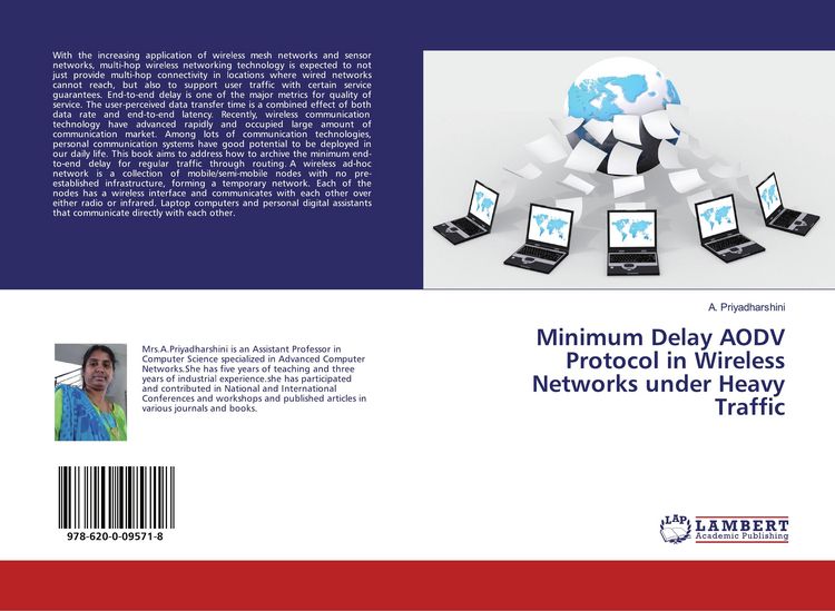 Produktbild: Minimum Delay AODV Protocol in Wireless Networks under Heavy Traffic