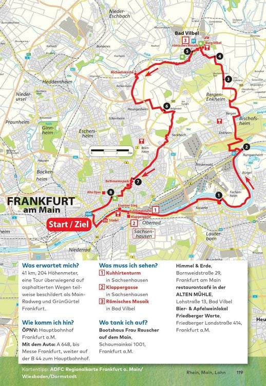 Produktbild: BVA Die 25 sch&ouml;nsten E-Bike Touren zwischen Rhein, Main und Lahn