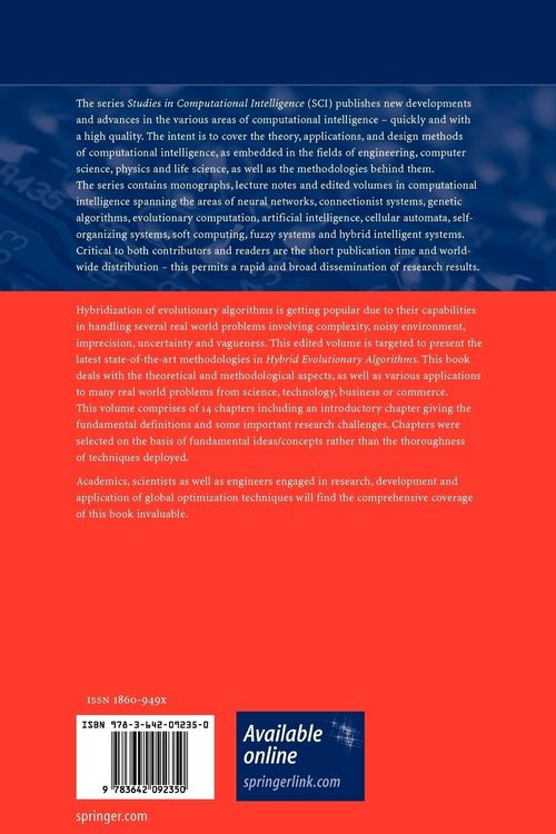 Produktbild: Hybrid Evolutionary Algorithms