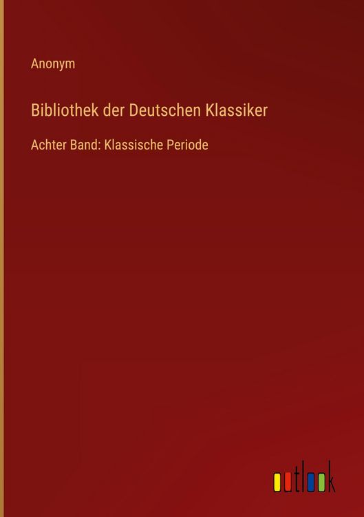 Produktbild: Bibliothek der Deutschen Klassiker