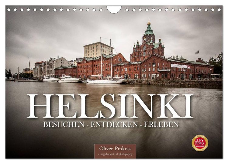Produktbild: Helsinki / Besuchen - Entdecken - Erleben (Wandkalender 2026 DIN A4 quer), CALVENDO Monatskalender