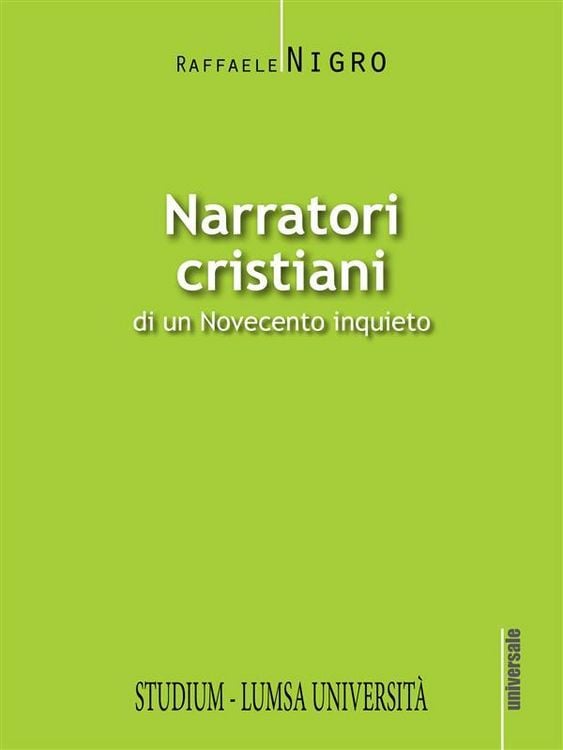 Produktbild: Narratori cristiani di un Novecento inquieto