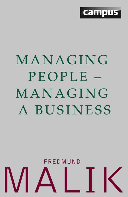 Produktbild: Managing People - Managing a Business