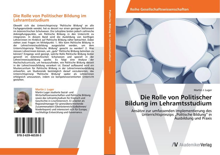 Produktbild: Die Rolle von Politischer Bildung im Lehramtsstudium