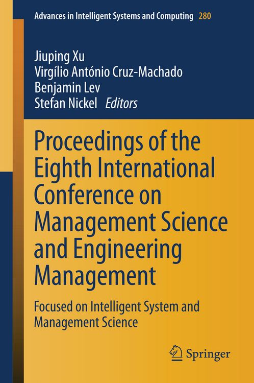 Produktbild: Proceedings of the Eighth International Conference on Management Science and Engineering Management
