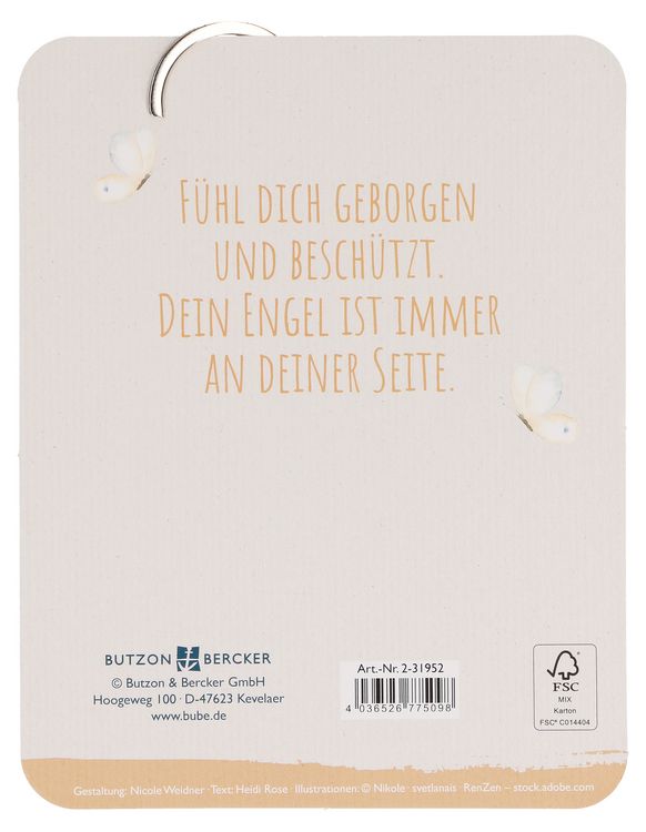 Produktbild: Holz-Schl&uuml;sselanh&auml;nger - Kleiner Begleiter