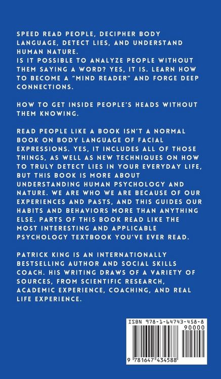 Produktbild: OFFICIAL WORKBOOK for Read People Like a Book